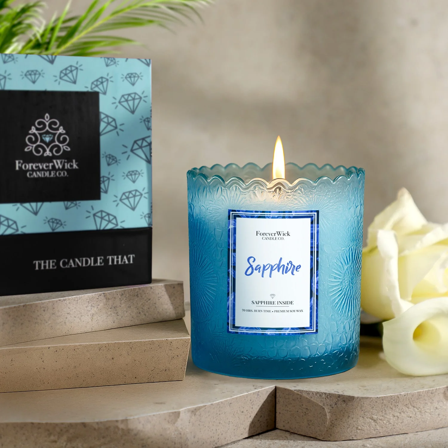 .10 ct. Sapphire Candle - Image 4
