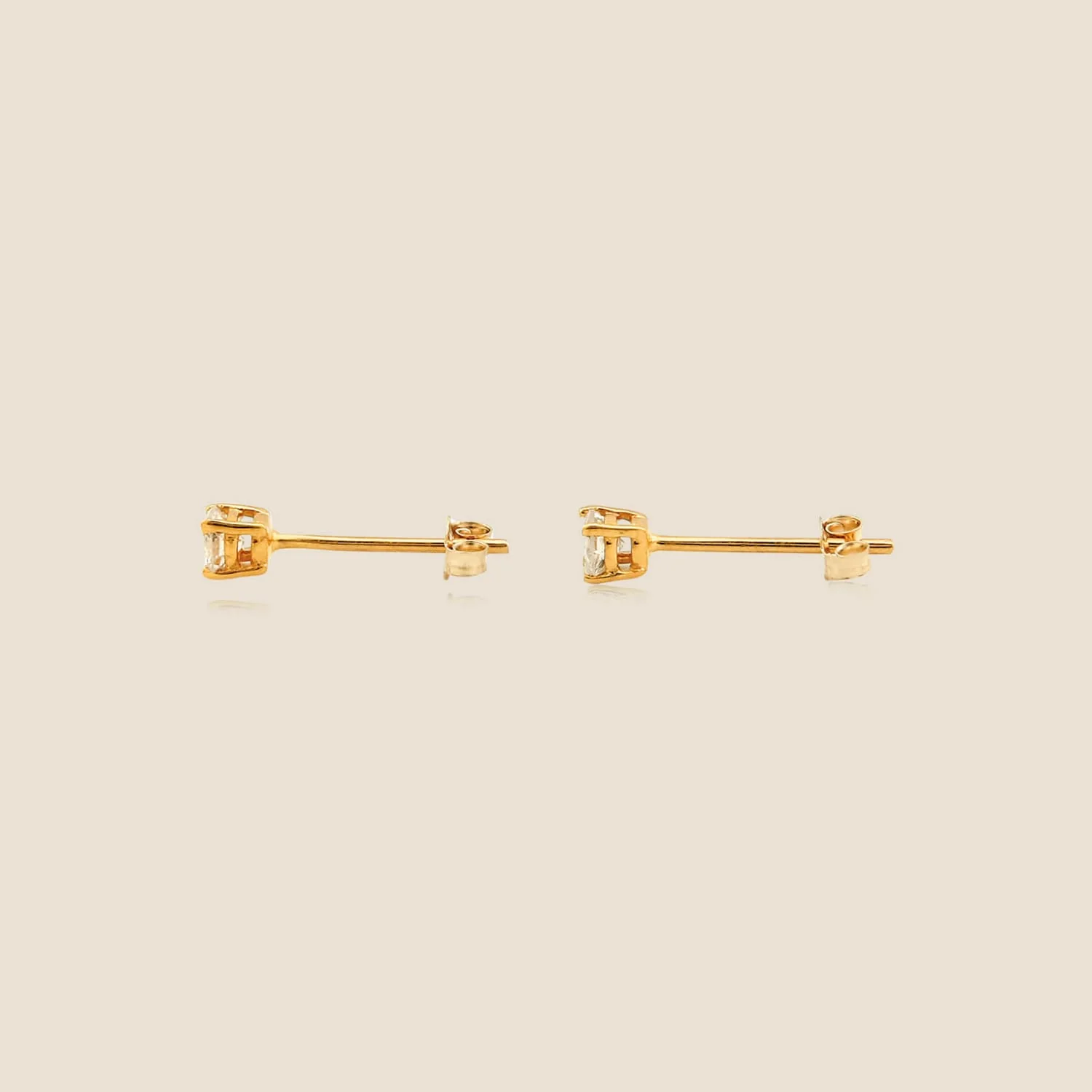 Four-Claw Diamond Stud Earrings (1/4 ct. tw.) - Image 4