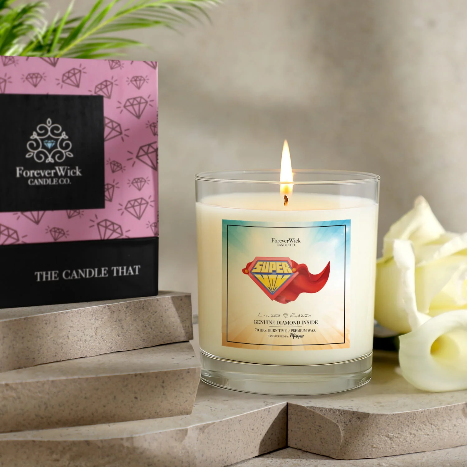 Super Mom Diamond Candle - Image 5
